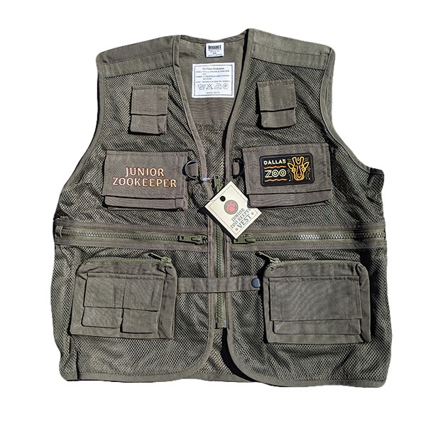 YOUTH ZOOKEEPER VEST OLIVE GREEN